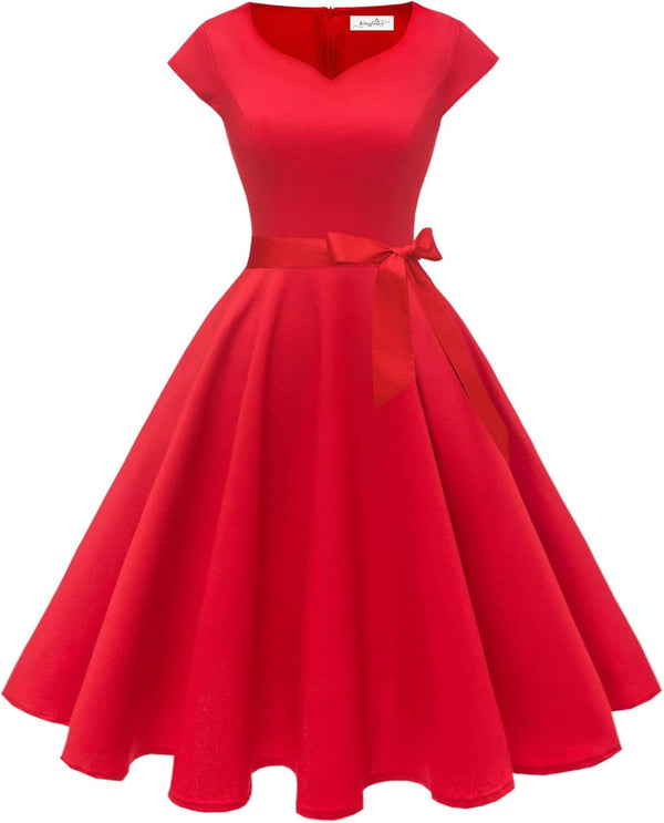 Women Vintage 1950s Dress Cocktail Dresses
