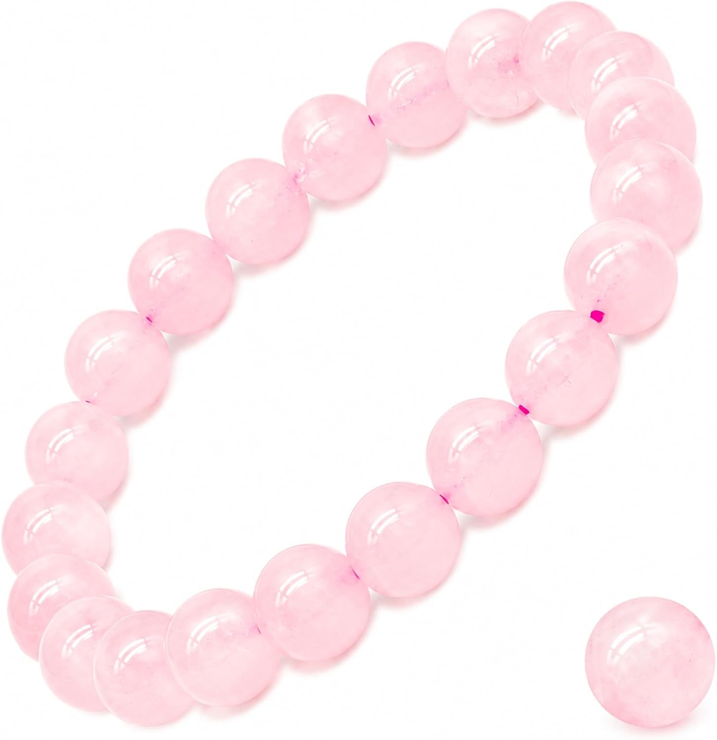 Natural Gemstone Stretch Elastic Bracelet Secondary image