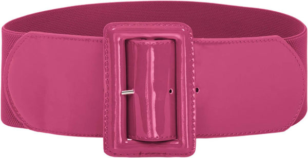 Women's Stretchy Belt 1950s 3 Inch Wide Elastic Belts