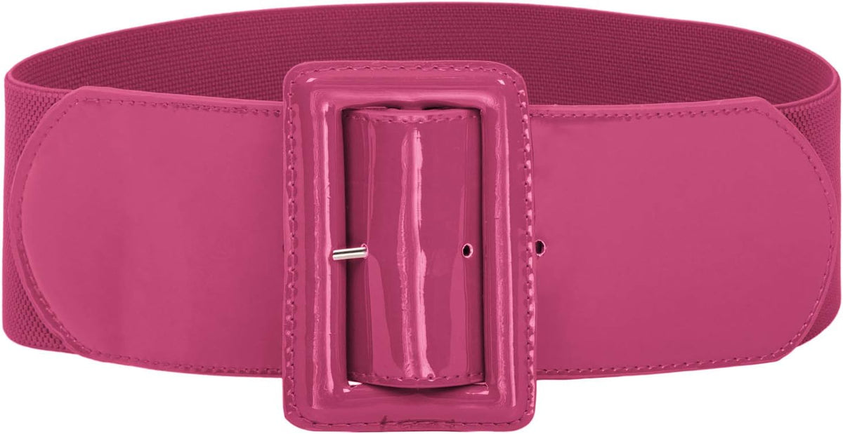 Women's Stretchy Belt 1950s 3 Inch Wide Elastic Belts
