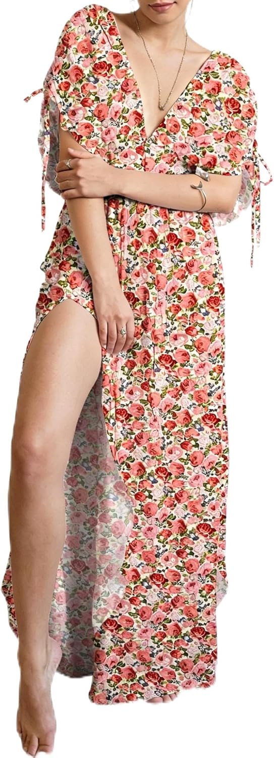 Women's Whimsical Mushroom Casual Summer Dresses for Beach Vacation