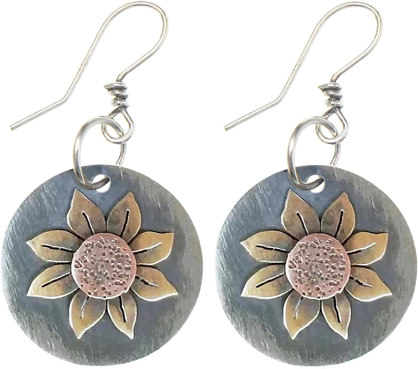 Antiqued Spiral Hollow-Out Boho Hoop Earrings