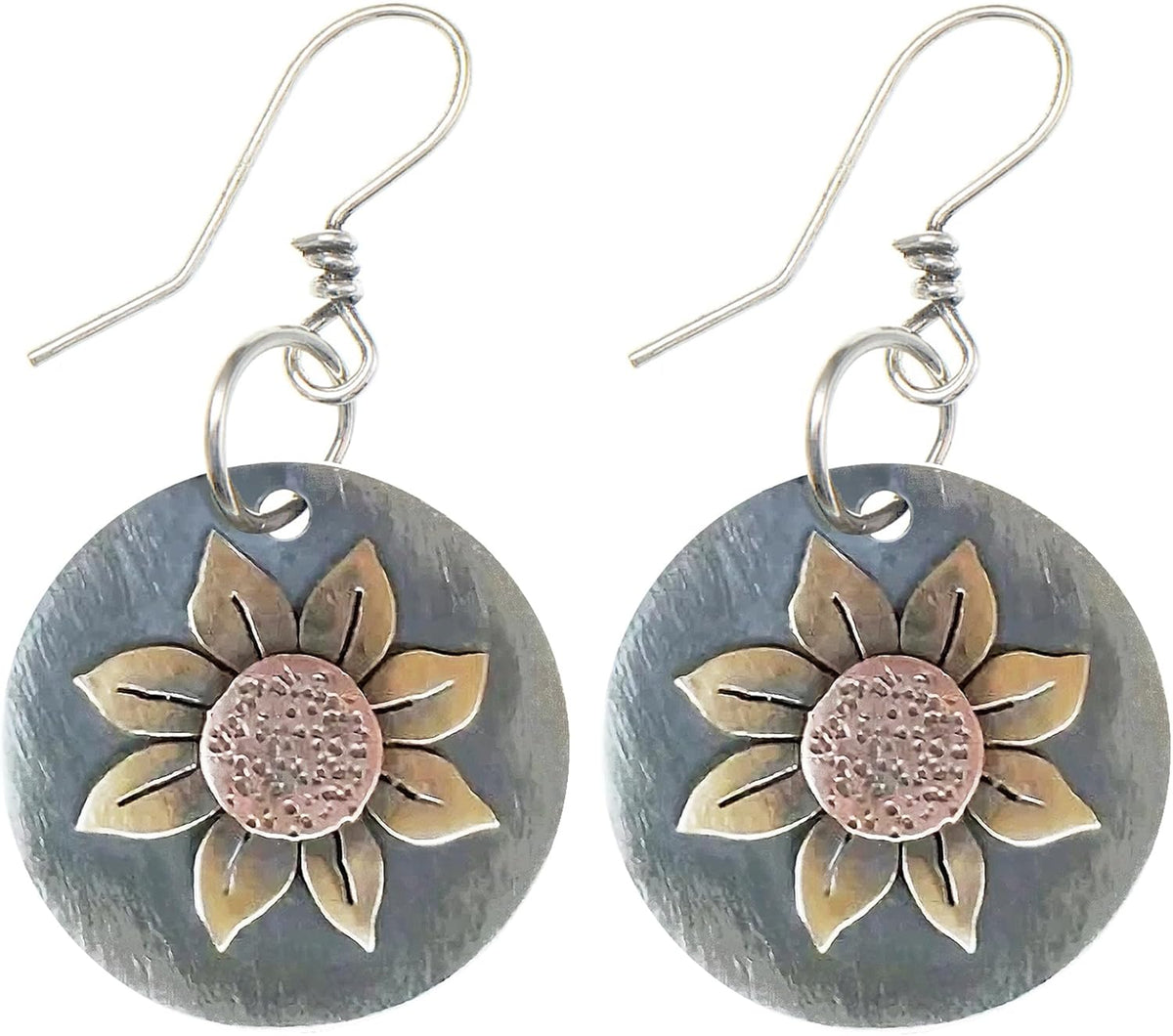 Antiqued Spiral Hollow-Out Boho Hoop Earrings
