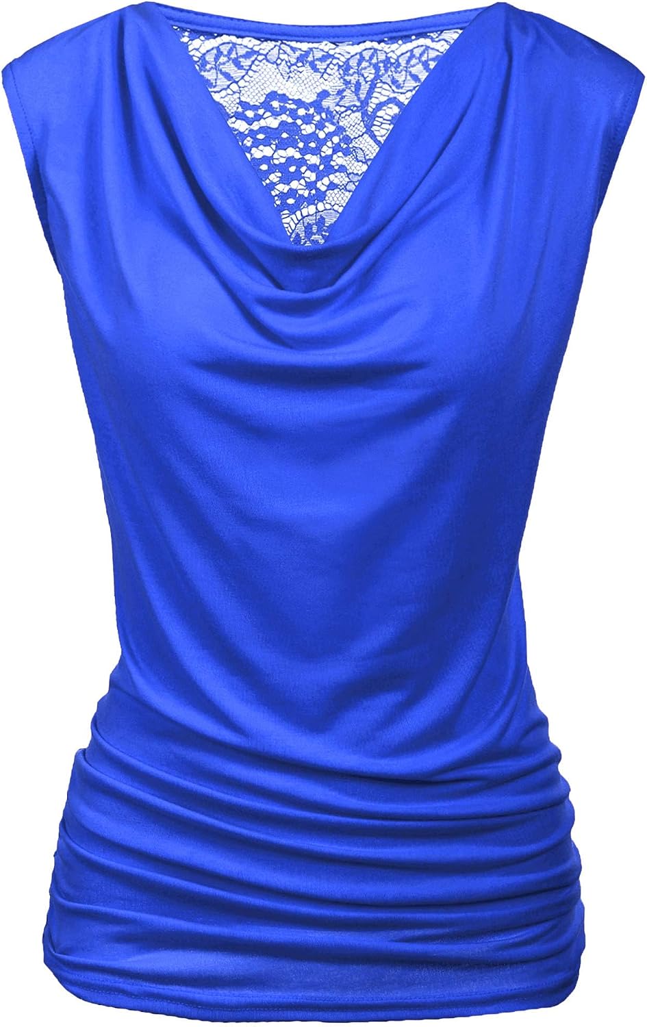 Zeagoo Tank Top for Women Trendy Going Out Tops Sleeveless Shirts Ruched Business Casual Basic Tunic Tops