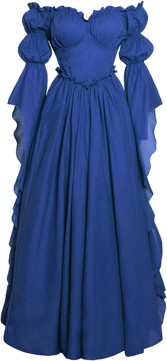 Medieval Renaissance Costume Dress Victorian Dresses for Women