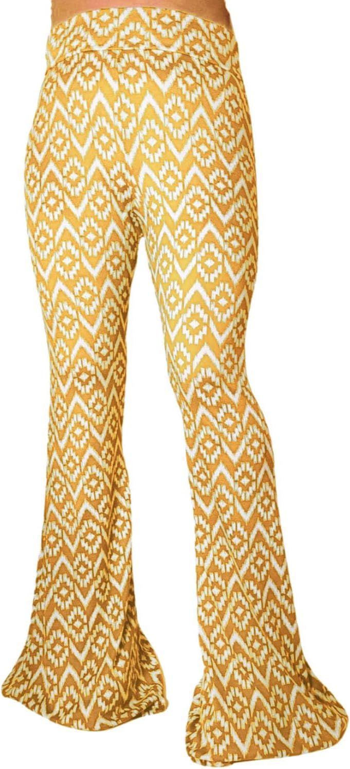 Women's High Waist Wide Leg Long Palazzo Bell Bottom