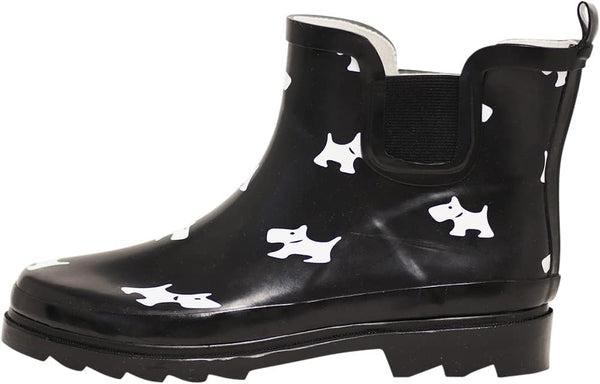 Womens Ankle Rain Boots - Ladies Waterproof Winter Spring