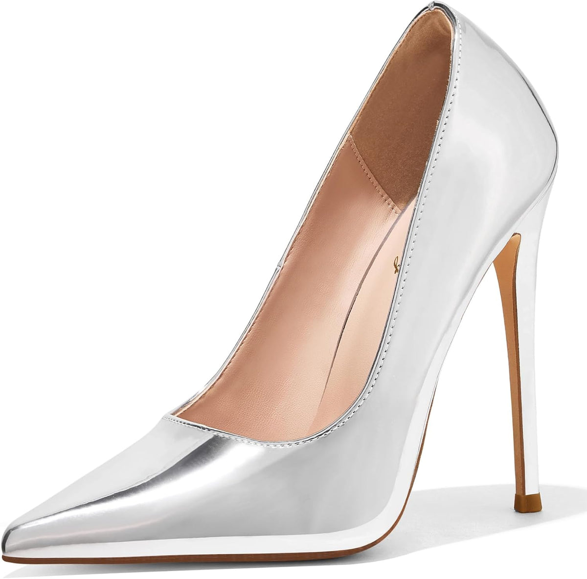 Elisabet Tang Women's High Heels Pumps Closed Pointed Toe Stiletto