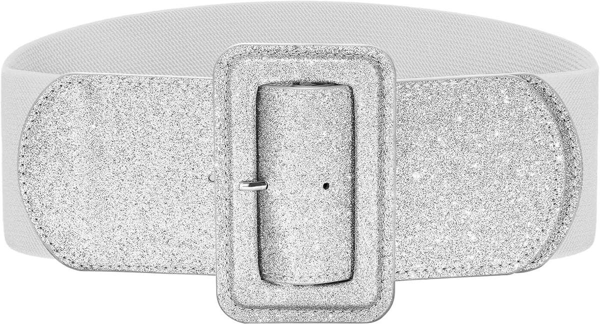 Stretchy Wide Women Belts Elastic Vintage Belts for Women Fashion Ladies Waist Belt for Dress