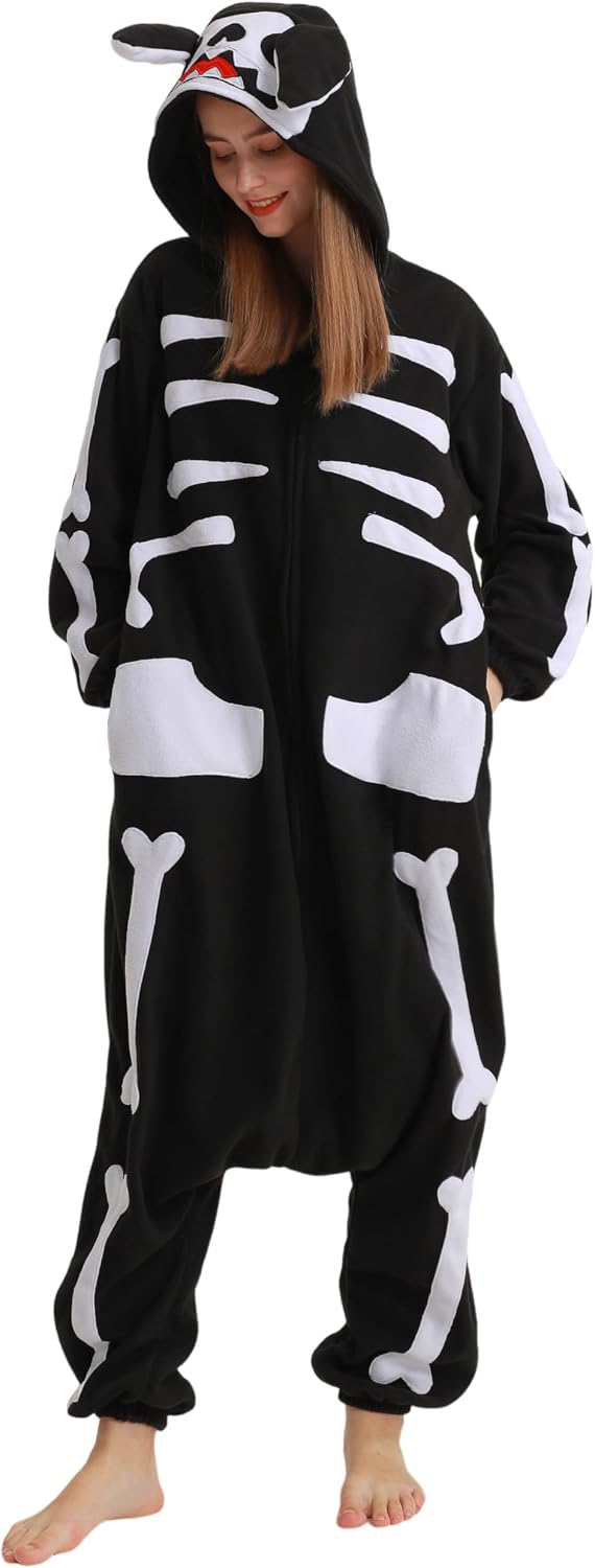 SAMGU Adult Onesie Animal Pajamas Halloween Cosplay Costumes Sleepwear Homewear