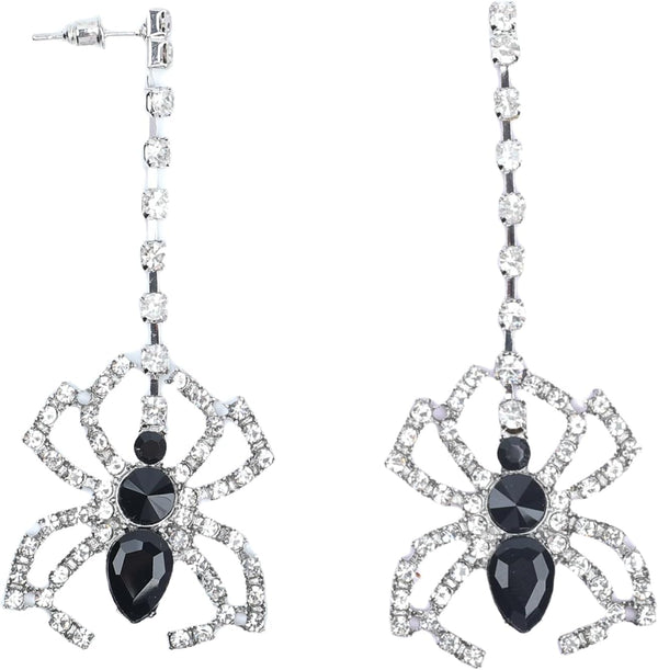 Halloween Earrings Skeleton Skull Dangle BOO Ghost Witch Tassel Terror Knife Earrings