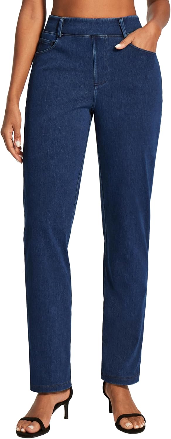 Straight Leg Jeans For Women High Waisted Bootcut Jean Trendy