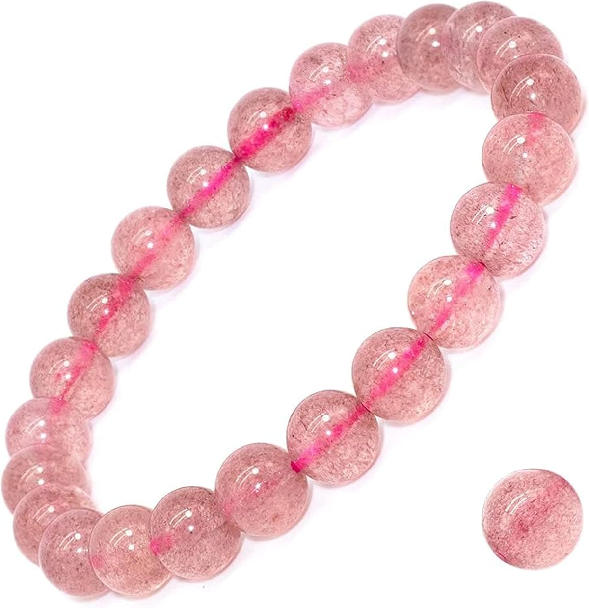 Natural Gemstone Stretch Elastic Bracelet