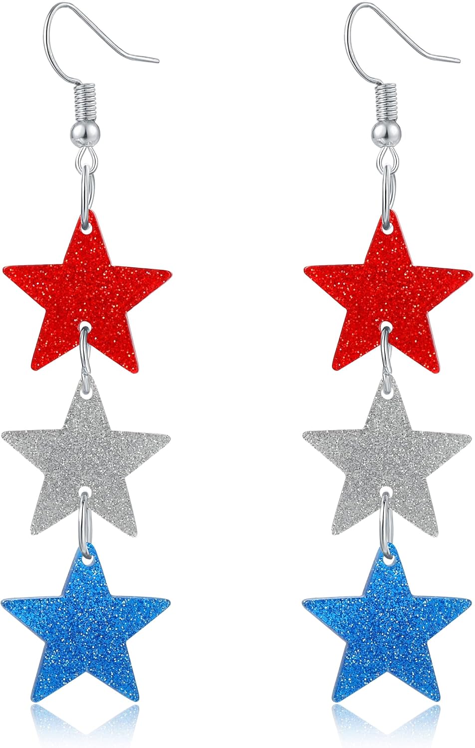 Halloween, Christmas, 4th of July Patriotic Earrings, Holiday Earrings Independence Day Stud Dangle Drop Earrings Hook Fashion Jewelry Gift for Women