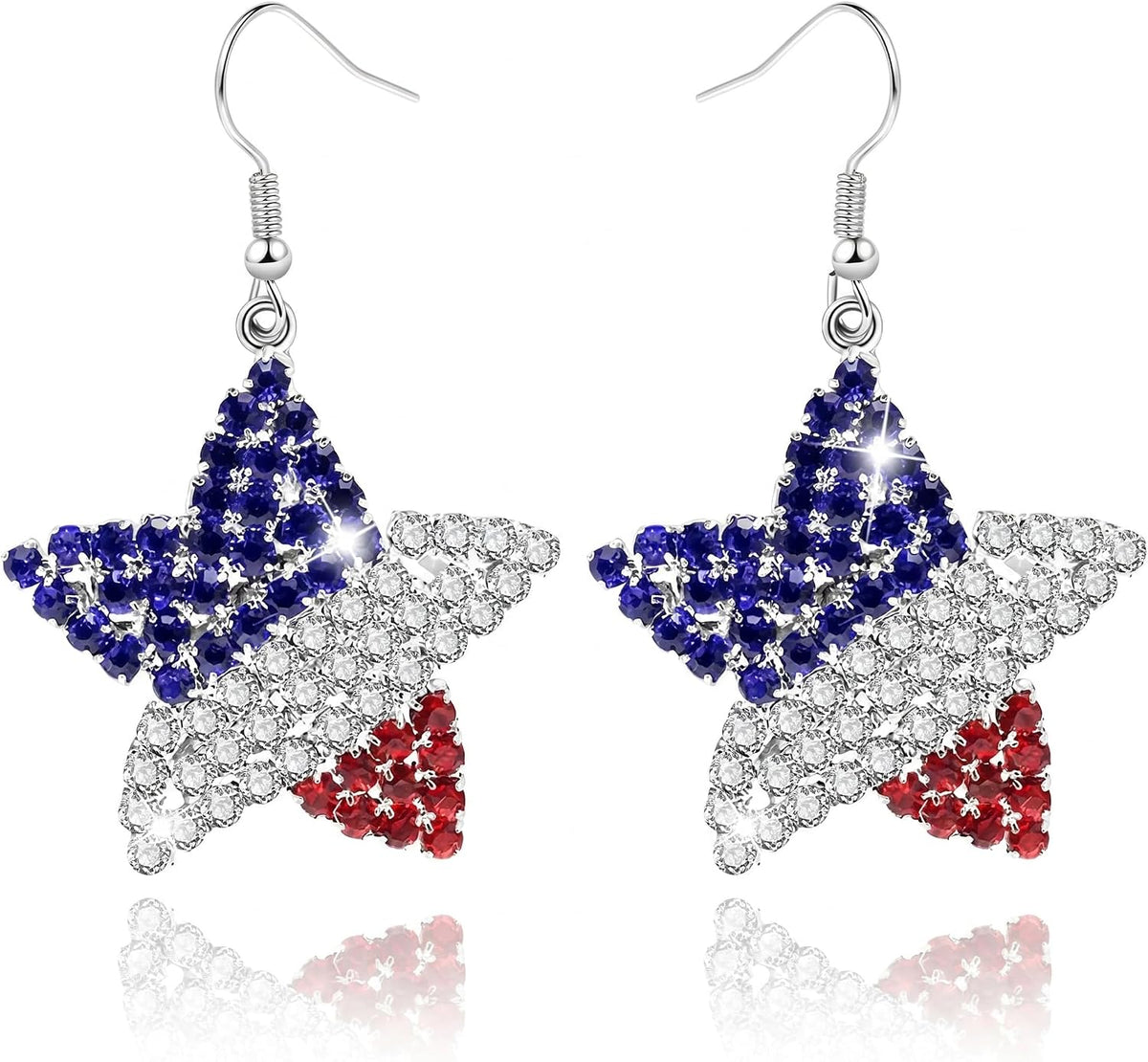 Halloween, Christmas, 4th of July Patriotic Earrings, Holiday Earrings Independence Day Stud Dangle Drop Earrings Hook Fashion Jewelry Gift for Women