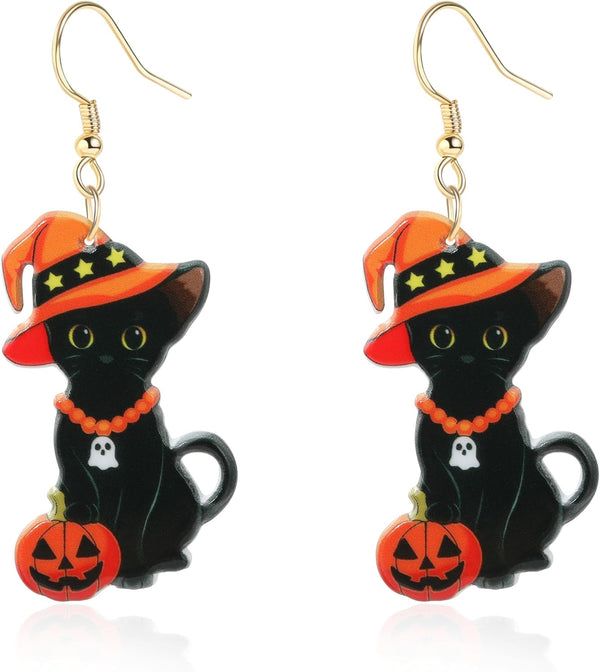 Halloween, Christmas, 4th of July Patriotic Earrings, Holiday Earrings Independence Day Stud Dangle Drop Earrings Hook Fashion Jewelry Gift for Women