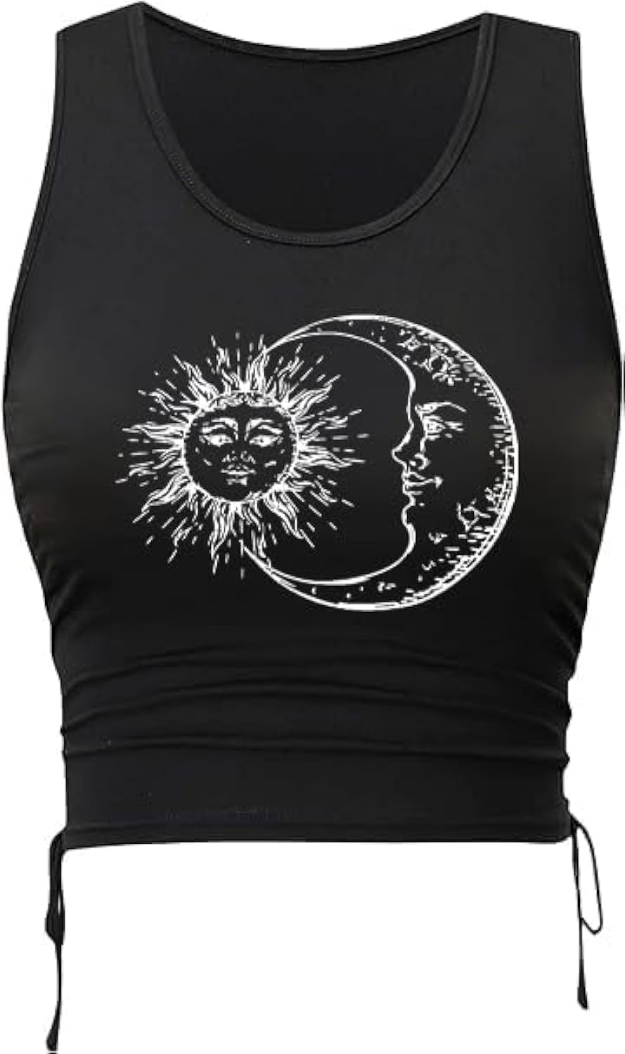 Remidoo Crop Tops for Women Casual Cropped Tank Top Summer Sleeveless Shirts