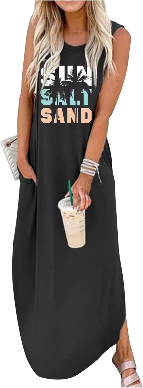 CHUNTIANRAN Maxi Dresses for Women Summer Outfits Boho Beach Long Dresses Casual Sundresses Resort Wear for Women 2026