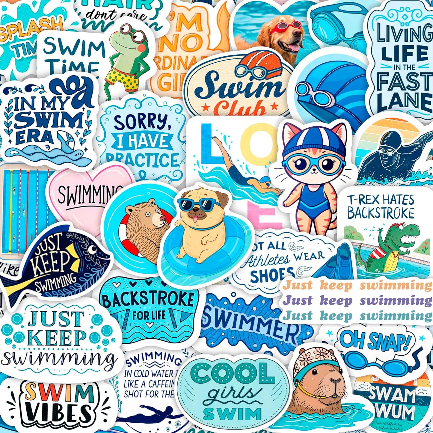 100Pcs Classic Rock Stickers — Rockabilly Guitar & Music Emblems