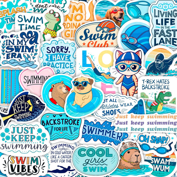 100Pcs Classic Rock Stickers — Rockabilly Guitar & Music Emblems