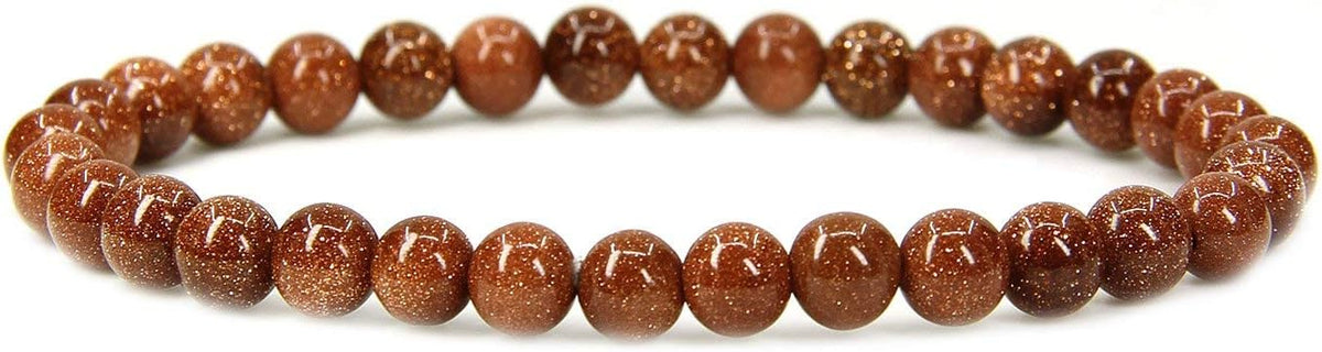 Angelstones Gemstones 6mm Round Beads Healing Crystal Bracelet for women