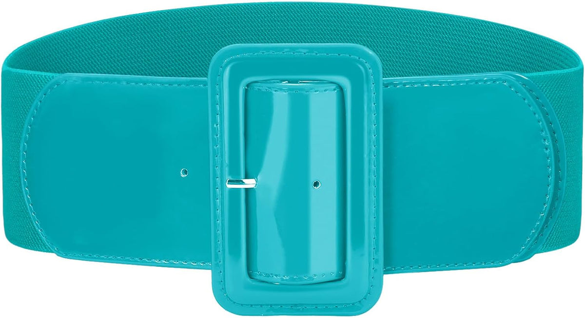 Stretchy Wide Women Belts Elastic Vintage Belts for Women Fashion Ladies Waist Belt for Dress