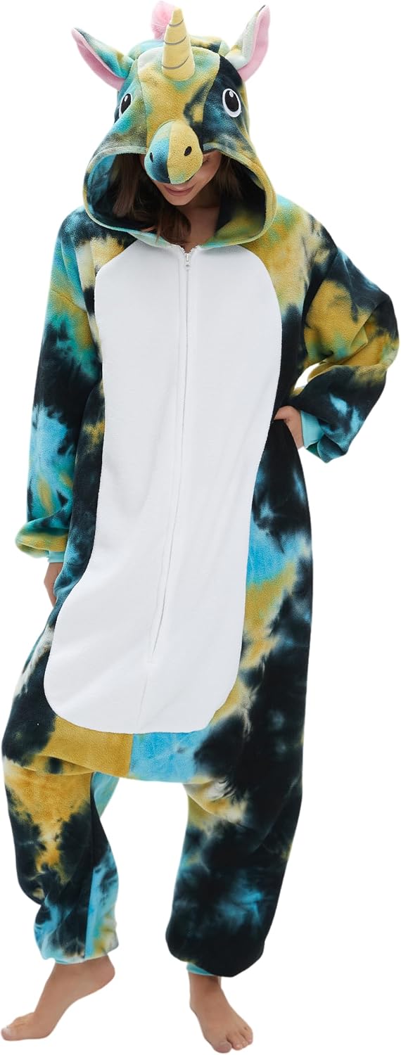 SAMGU Adult Onesie Animal Pajamas Halloween Cosplay Costumes Sleepwear Homewear