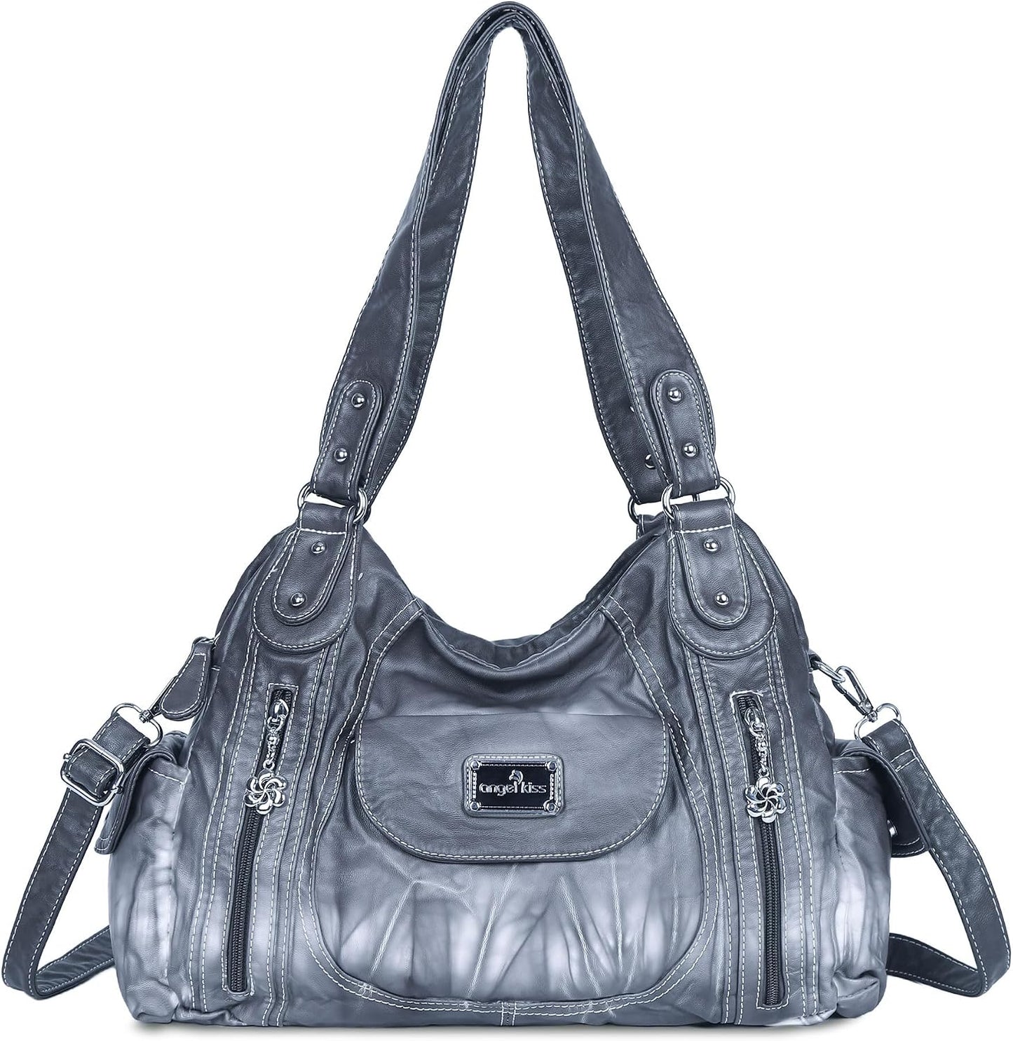 Angel Kiss Large Hobo Shoulder Tote