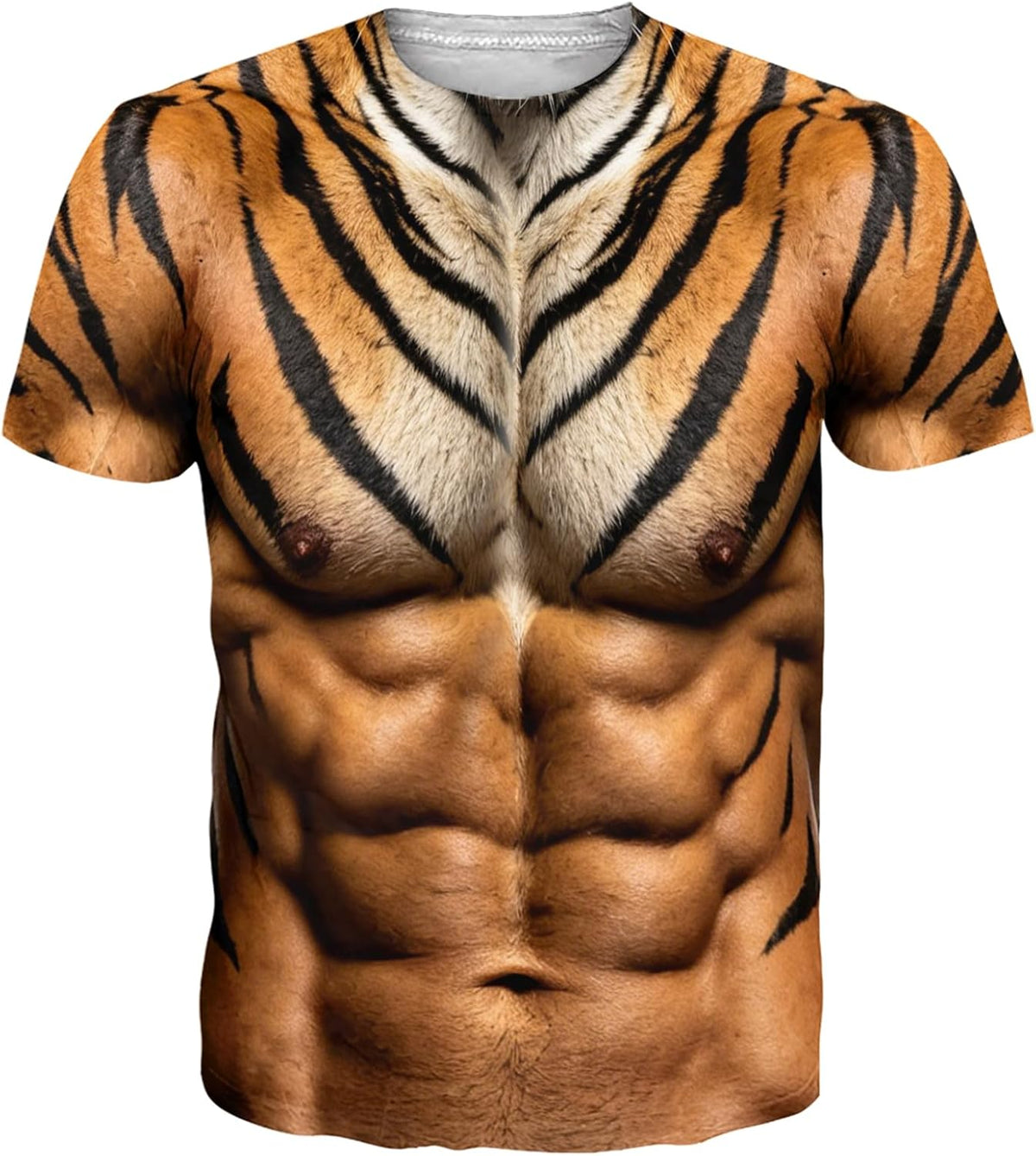 uideazone Mens 3D Funny Graphic T Shirt Novelty Short Sleeve Costume Tees