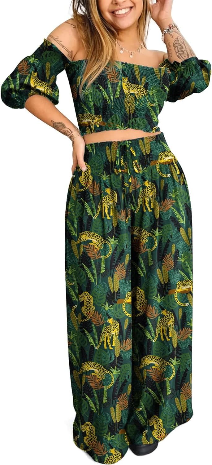 Womens Celestial Clothing Witchy Whimsigoth Outfits Cotton Co-ord Lounge Set Summer Vacation Travel Clothes