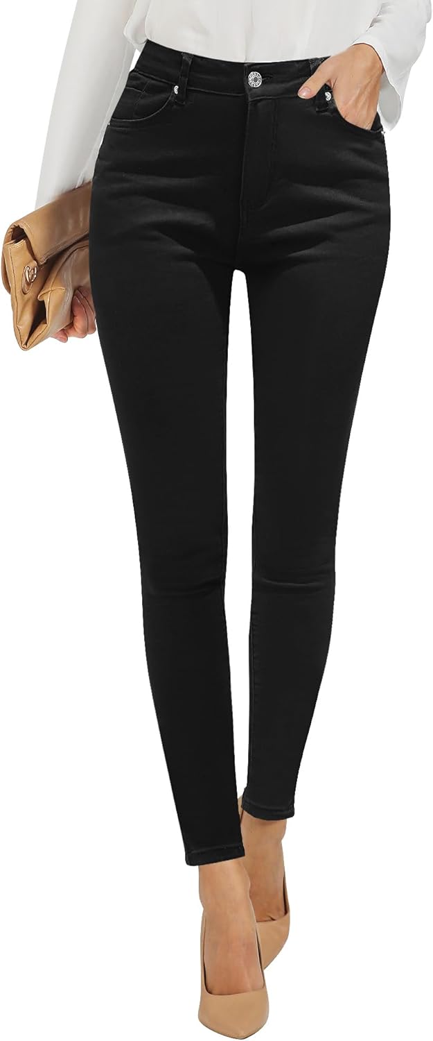Skinny Jeans For Women High Waist Stretchy Classic High Rise