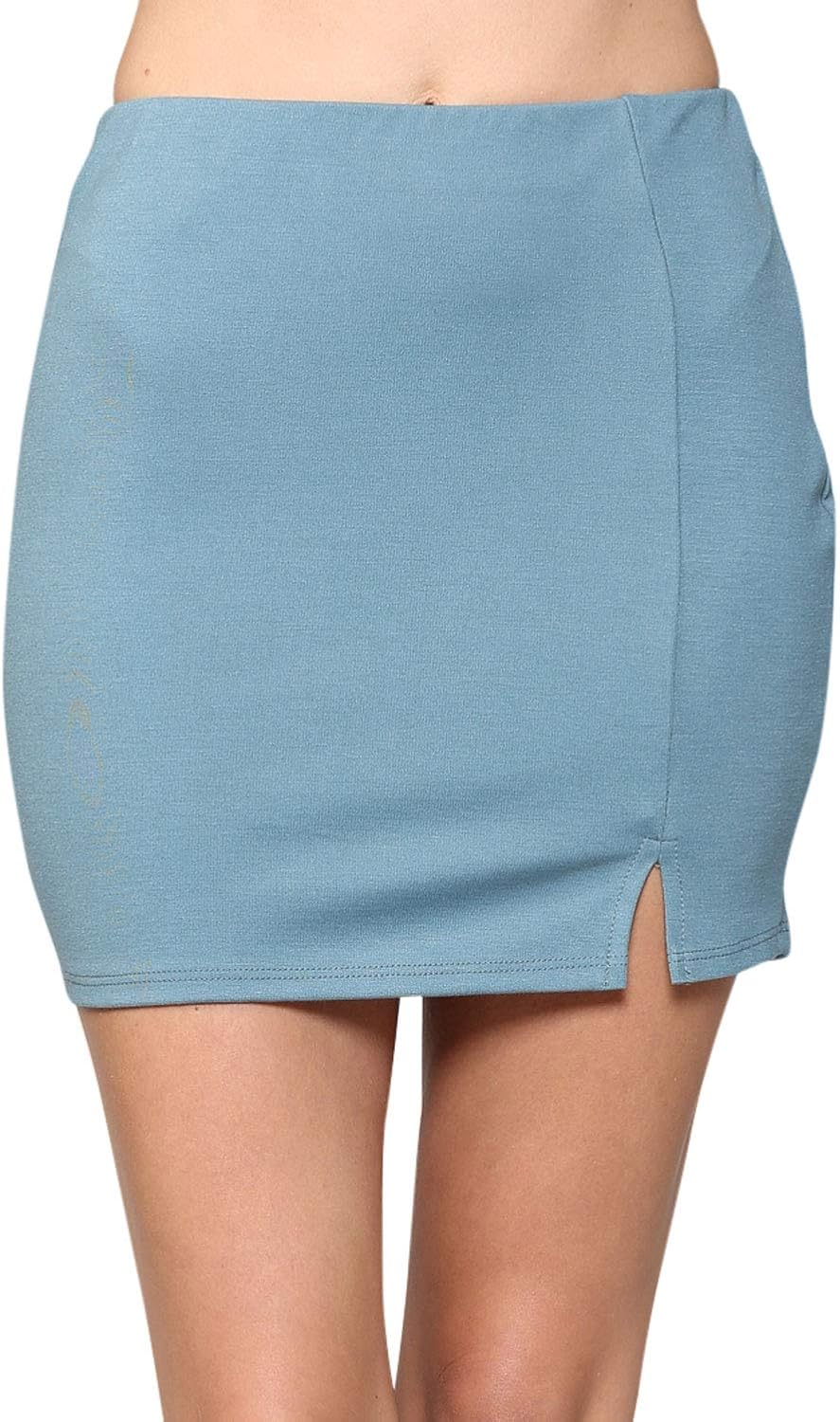 Women's Mini Fitting Split Skirt