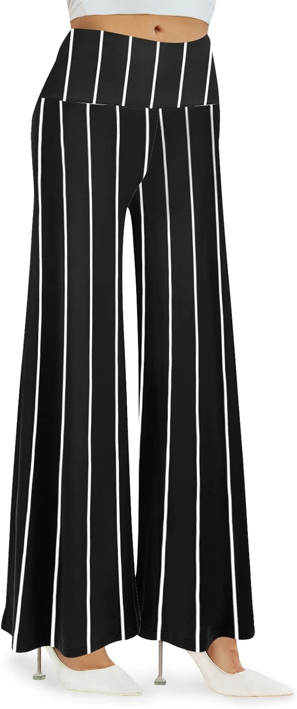 Women's Stretchy Wide Leg Palazzo Lounge Pants Casual Comfy