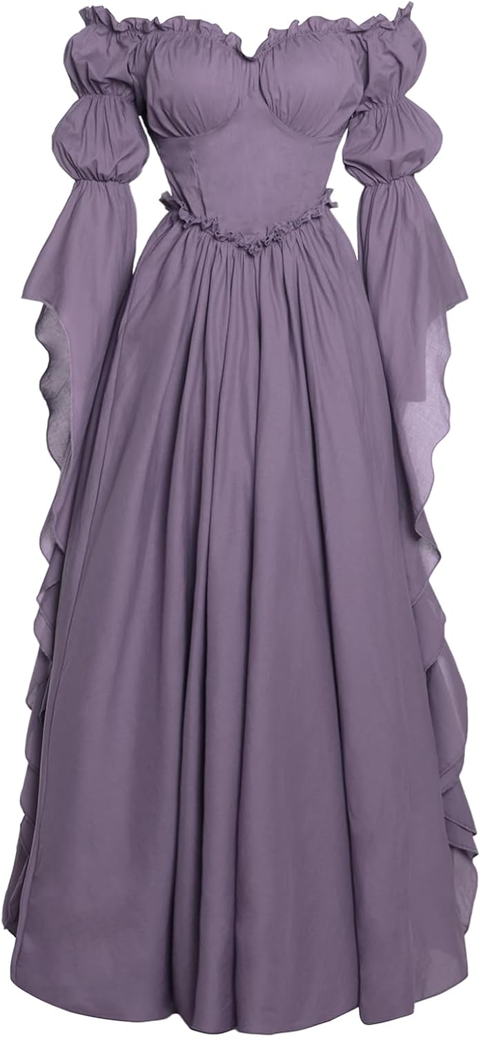 Medieval Renaissance Costume Dress Victorian Dresses for Women