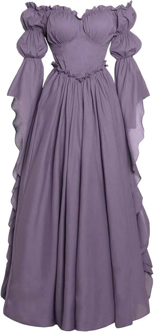 Medieval Renaissance Costume Dress Victorian Dresses for Women