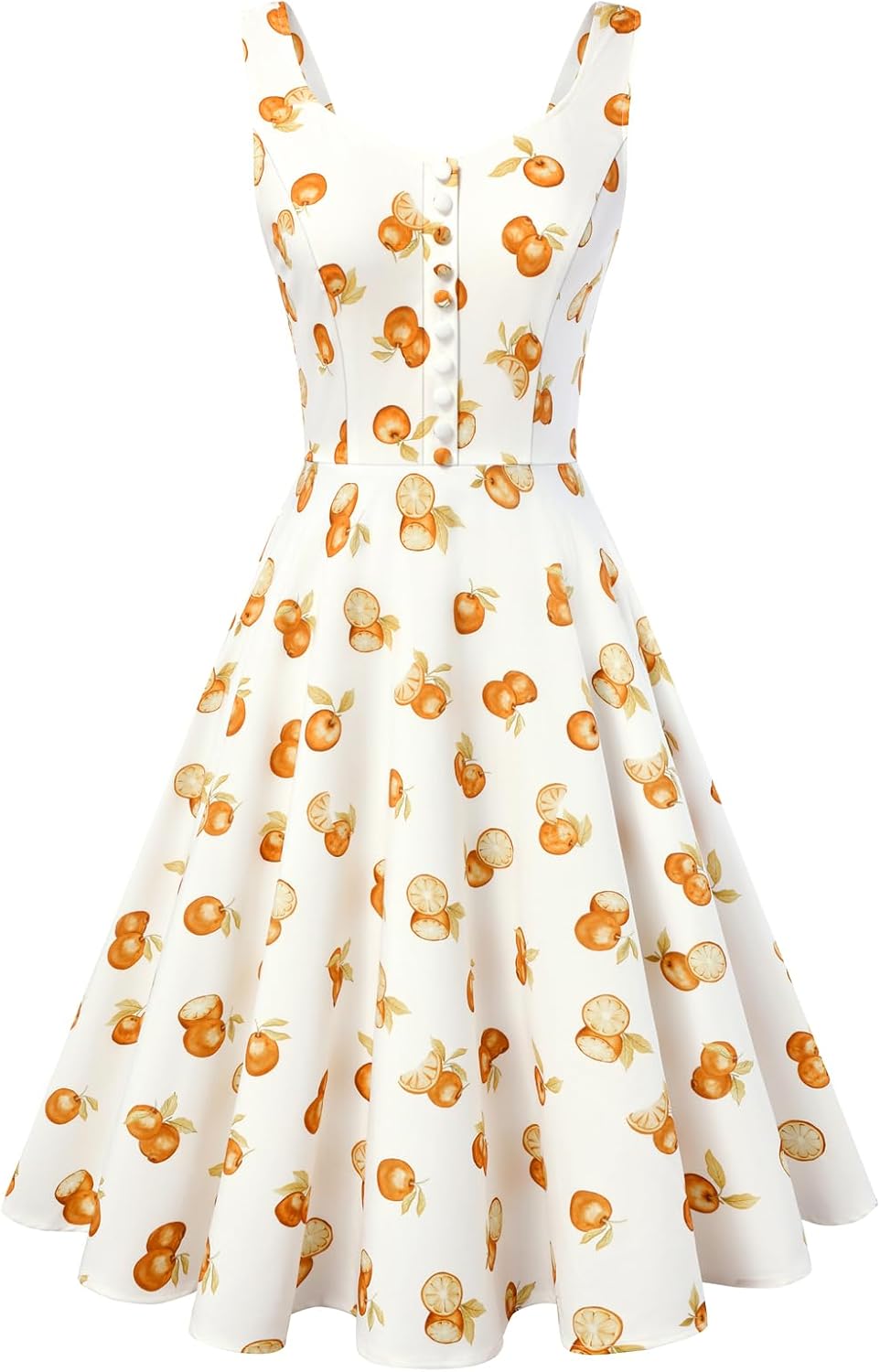 Belle Poque 1950s Vintage Dress for Women Sleeveless Homecoming Dresses Cocktail Party A-Line Summer Dress