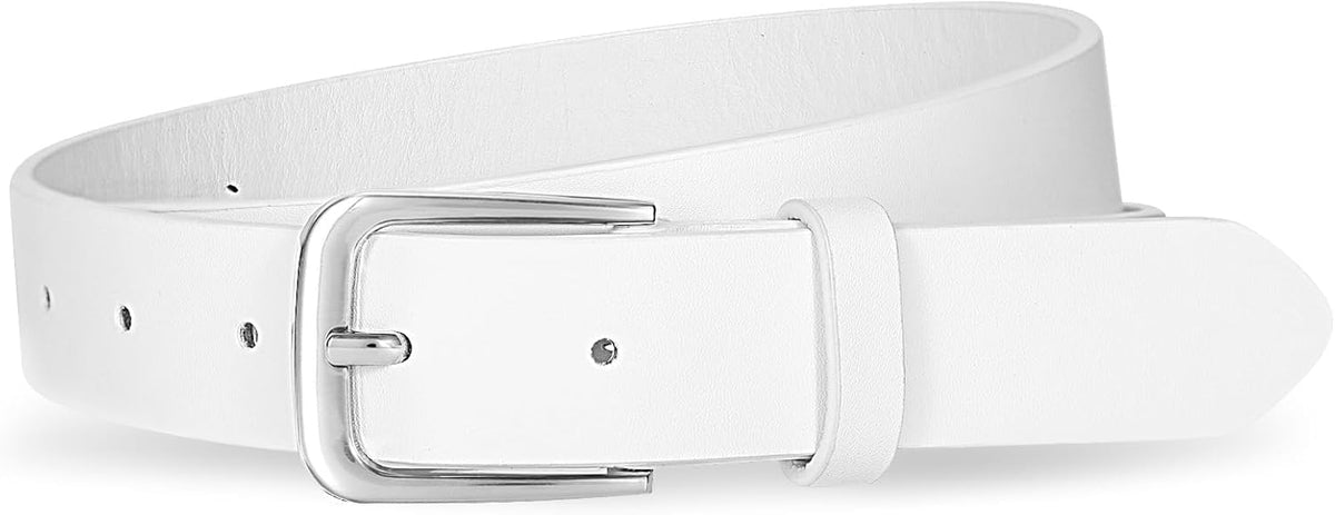 Women's Soft Faux Leather Belt For Jeans Pants Dress Fashion Ladies