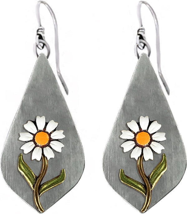 Antiqued Spiral Hollow-Out Boho Hoop Earrings