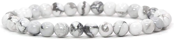 Angelstones Gemstones 6mm Round Beads Healing Crystal Bracelet for women