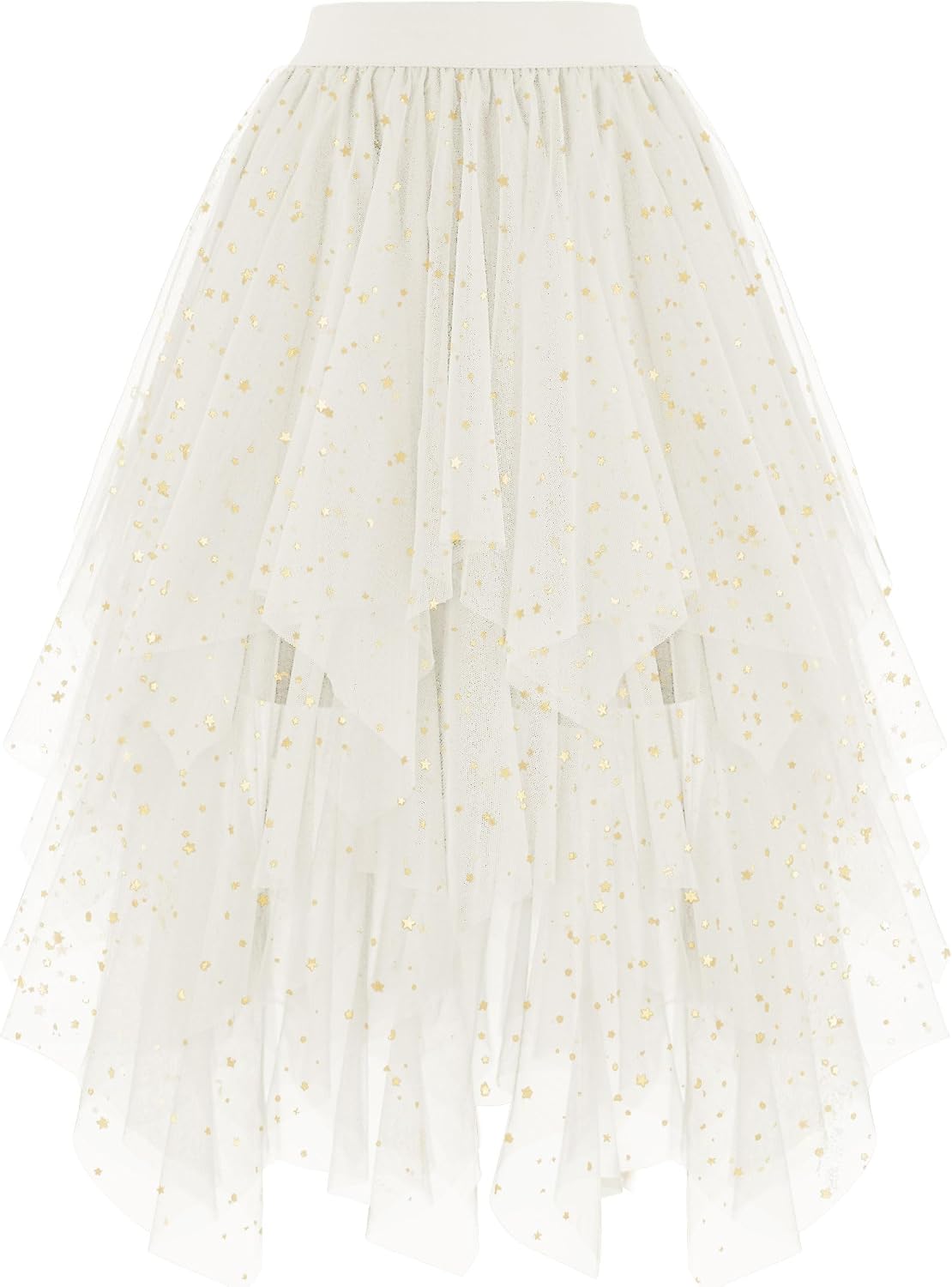 High Low Layered Puffy Fairy Tulle Skirts