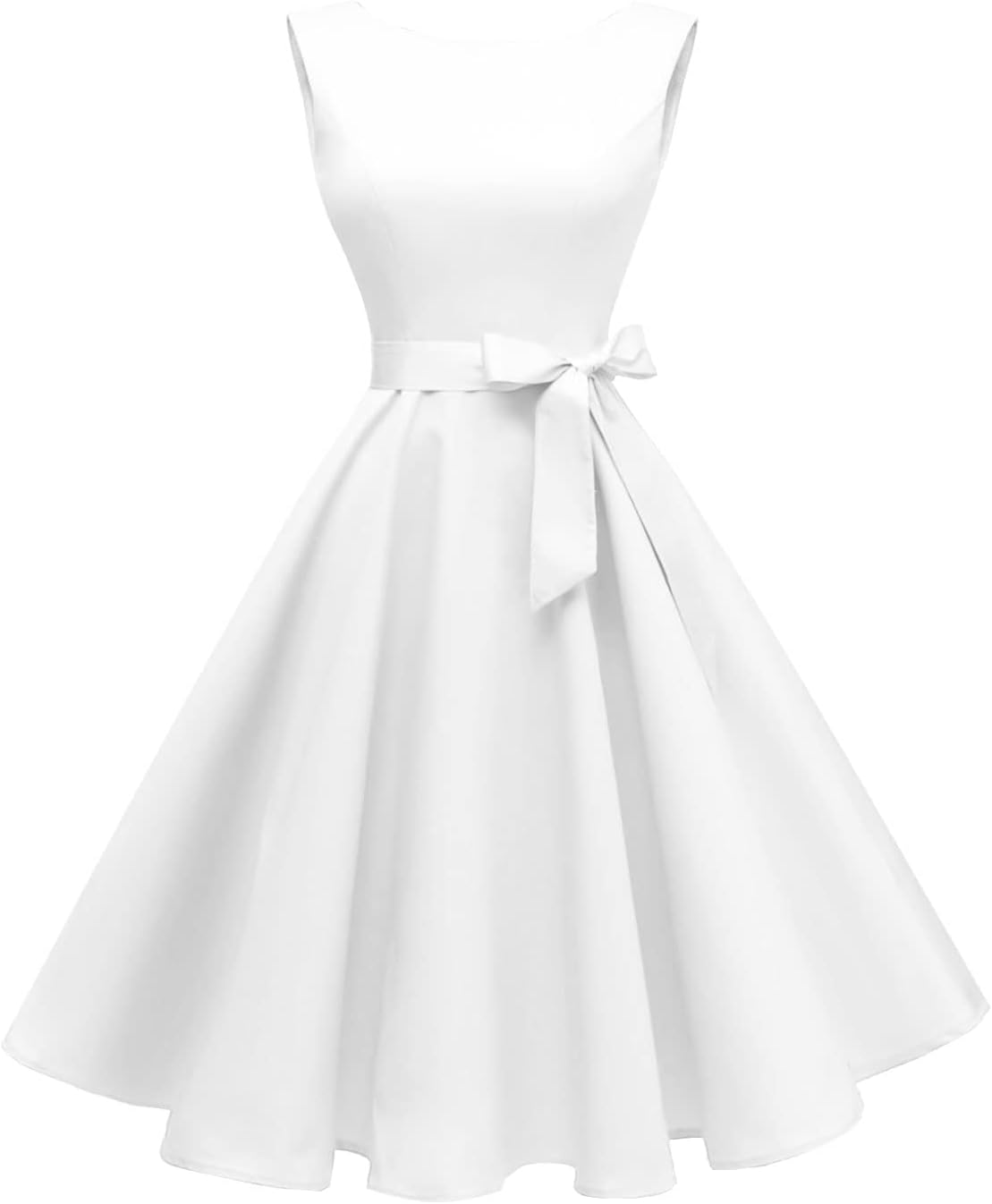 Sleeveless Vintage 1950s Cocktail Dress