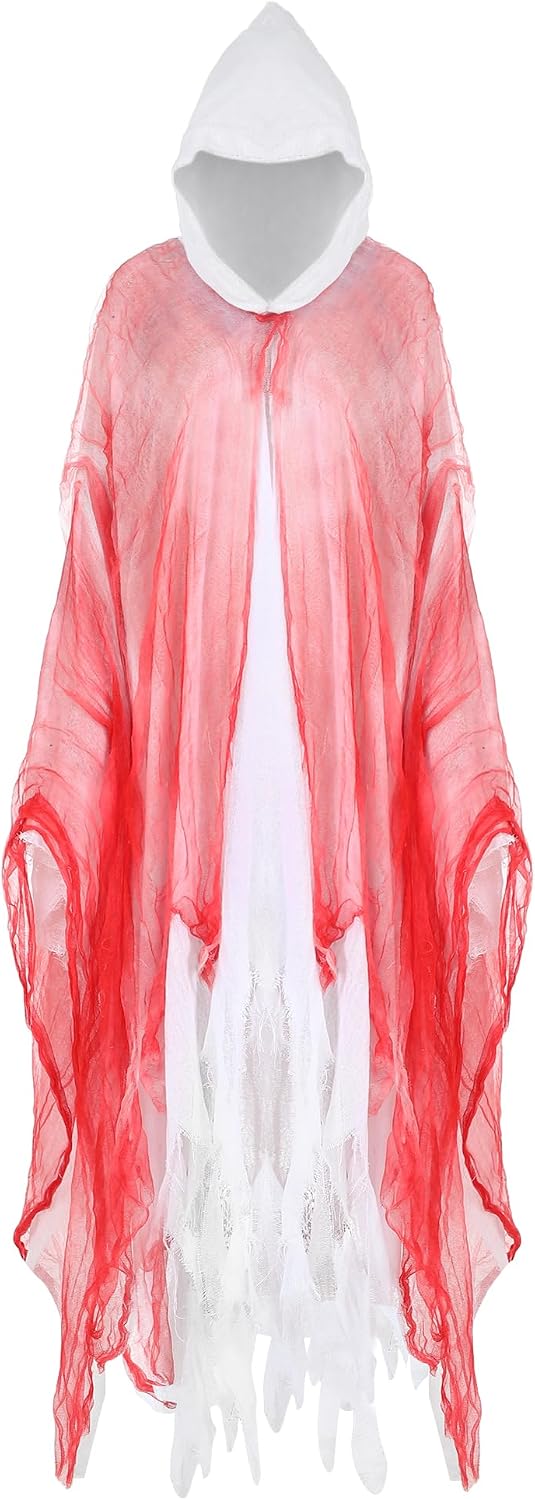 Geyoga Grim Reaper Costume for Adults, Halloween Cloak