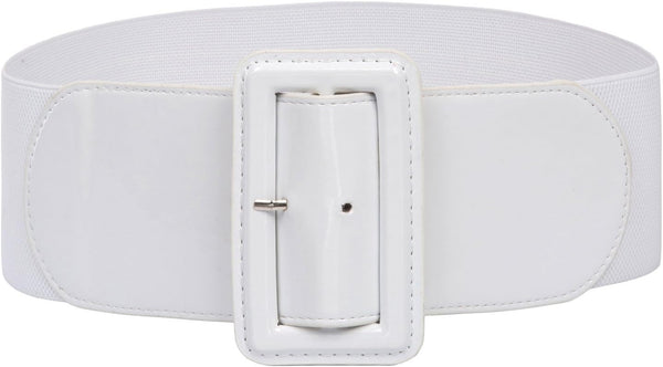 Women's Stretchy Belt 1950s 3 Inch Wide Elastic Belts