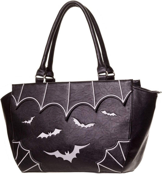 Women's Bats Handbag Dark Gothic Purse Alternative Shoulder Bag