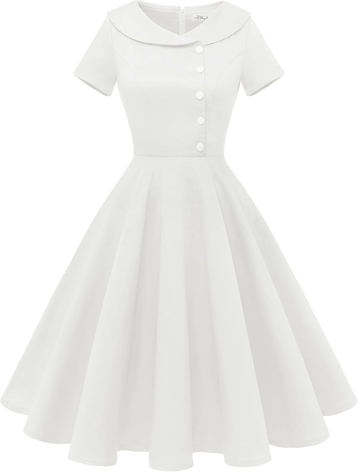 Wedtrend Women's 1950s Vintage Audrey Hepburn Style Cocktail Swing Dresses