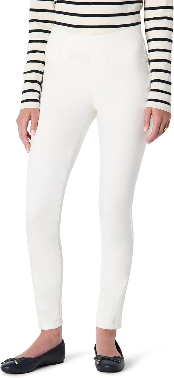 Women's Stretch Denim Mid-rise Pull-on Skinny