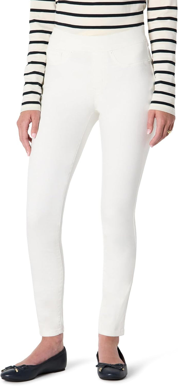 Women's Stretch Denim Mid-rise Pull-on Skinny