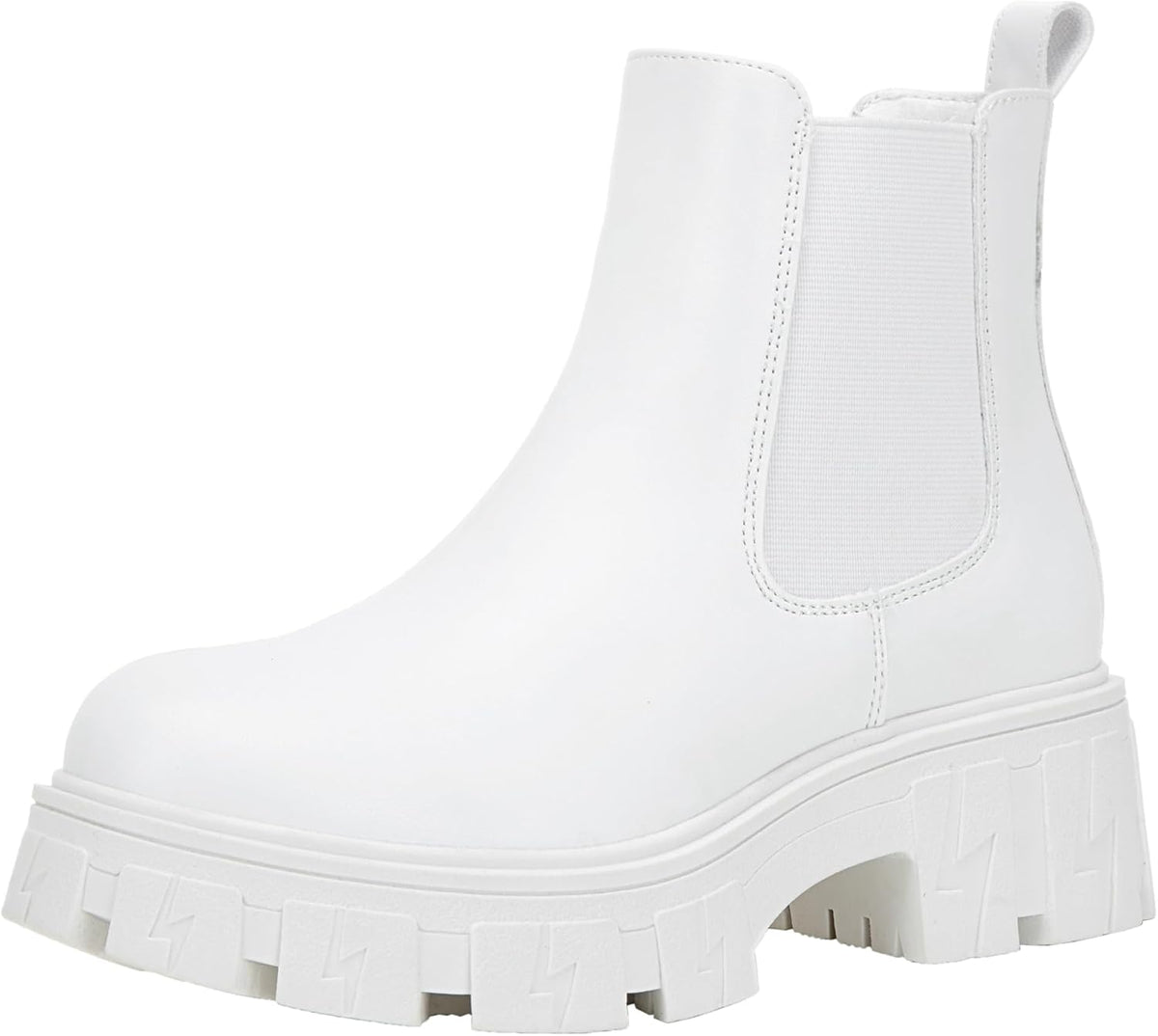 Women's Chelsea Combat Boots, Chunky Platform Ankle Boots