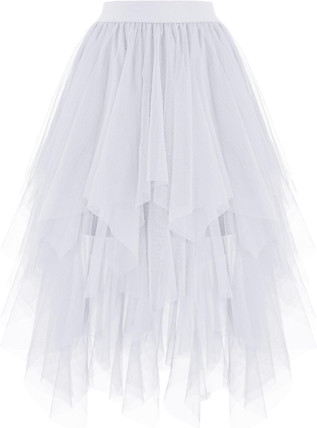 High Low Layered Puffy Fairy Tulle Skirts
