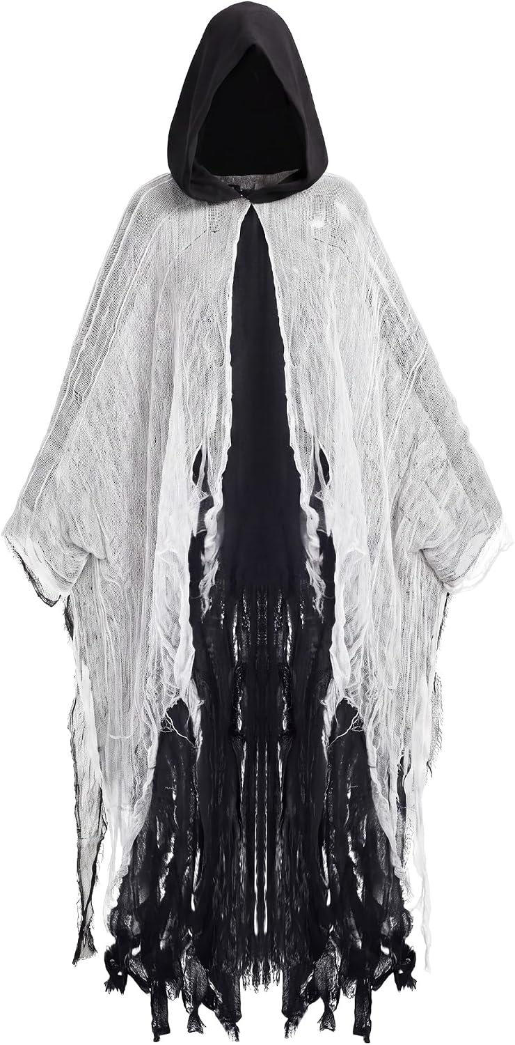 Geyoga Grim Reaper Costume for Adults, Halloween Cloak
